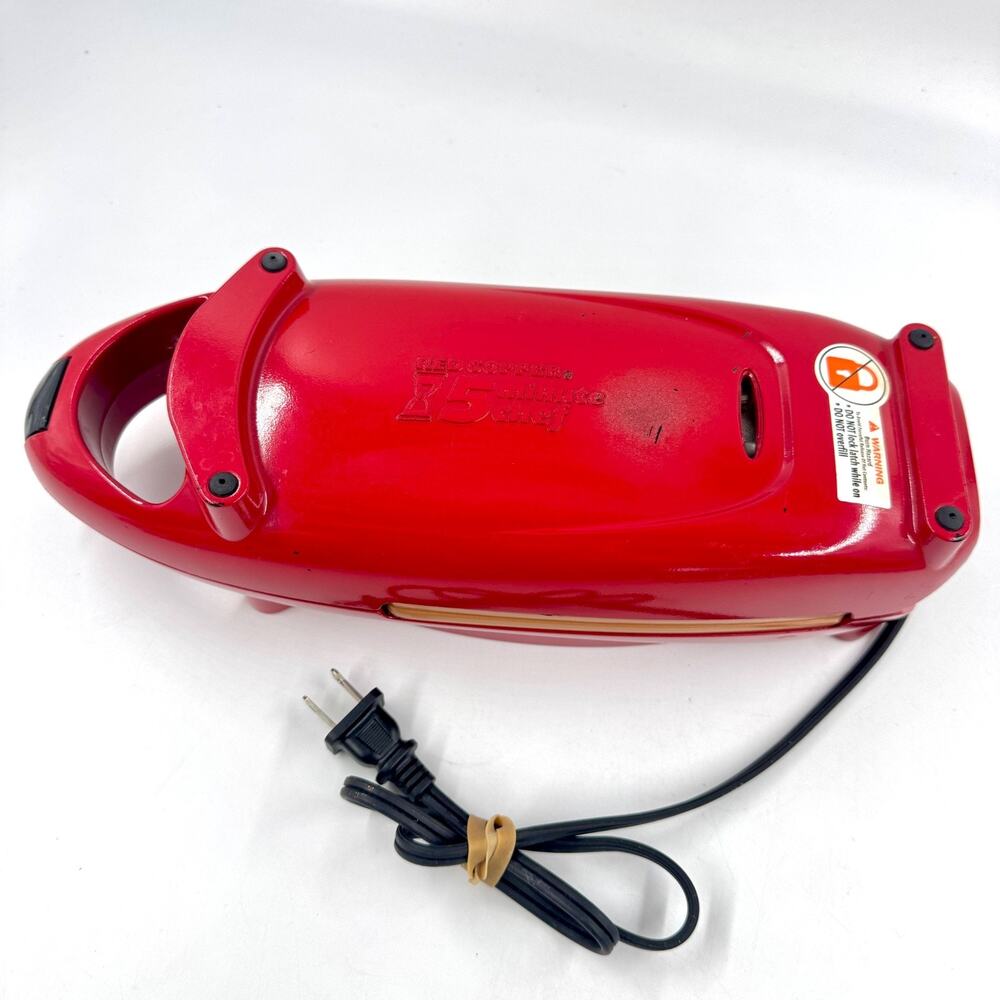 COPPER RED 5 MINUTE CHEF Electric Omelet Snack Maker Ceramic 22852A1 Tested